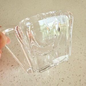Orrefors Sweden Crystal votive holder